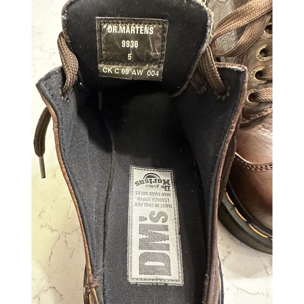 🅾️sold elsewhere⭕️Vintage Dr Martens 9936 Made in England Mule 90's Sz UK 5 US - Picture 10 of 14